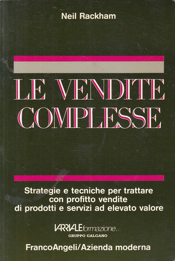 LZ- LE VENDITE COMPLESSE - RACKHAM - FRANCO ANGELI --- 1991 - B - YFS603