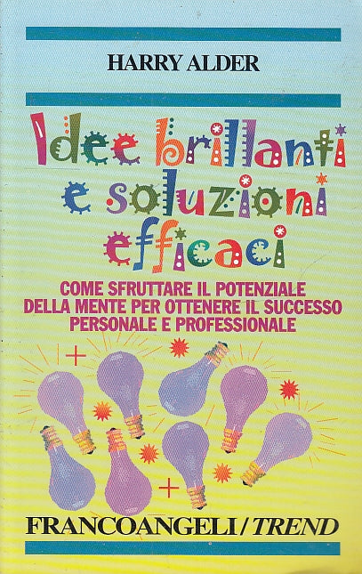 LZ- IDEE BRILLANTI E SOLUZIONI EFFICACI - ALDER- FRANCOANGELI--- 1996- B- ZFS402