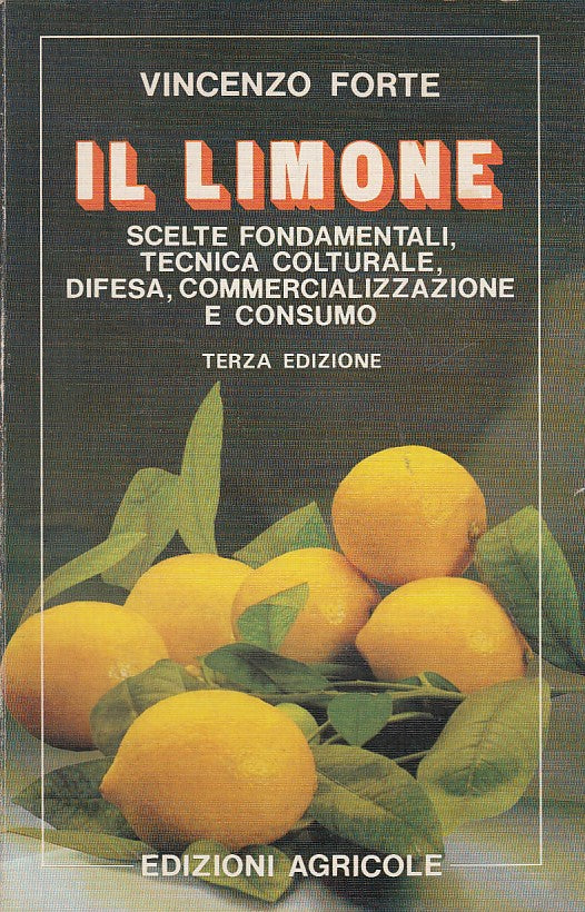 LZ- IL LIMONE SCELTE TECNICA CULTURALE - FORTE - AGRICOLE --- 1990 - B - ZFS440