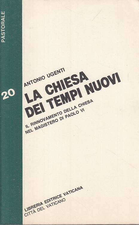 LS- LA CHIESA DEI TEMPI NUOVI - UGENTI - LIBRERIA VATICANA --- 1983 - B - YTS482