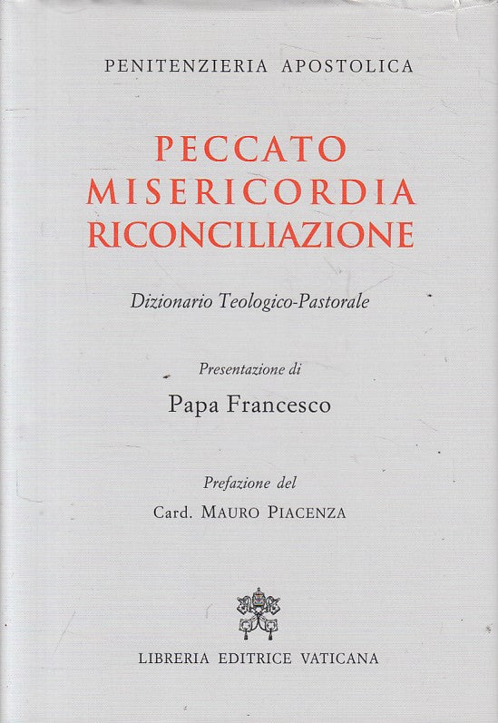 LD- PECCATO MISERICORDIA RICONCILIAZIONE -- VATICANA --- 2016 - CS - ZFS604