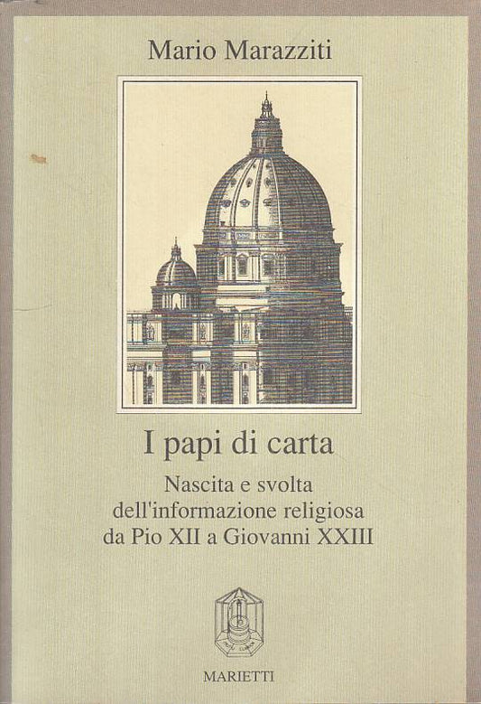 LS- I PAPI DI CARTA - MARAZZITI - MARIETTI -- 1a ED. - 1990 - B - YTS273