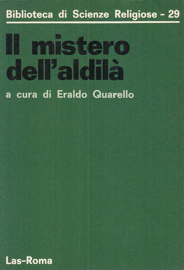 LS- IL MISTERO DELL'ALDILA' - QUARELLO - LAS --- 1979 - B - ZFS291