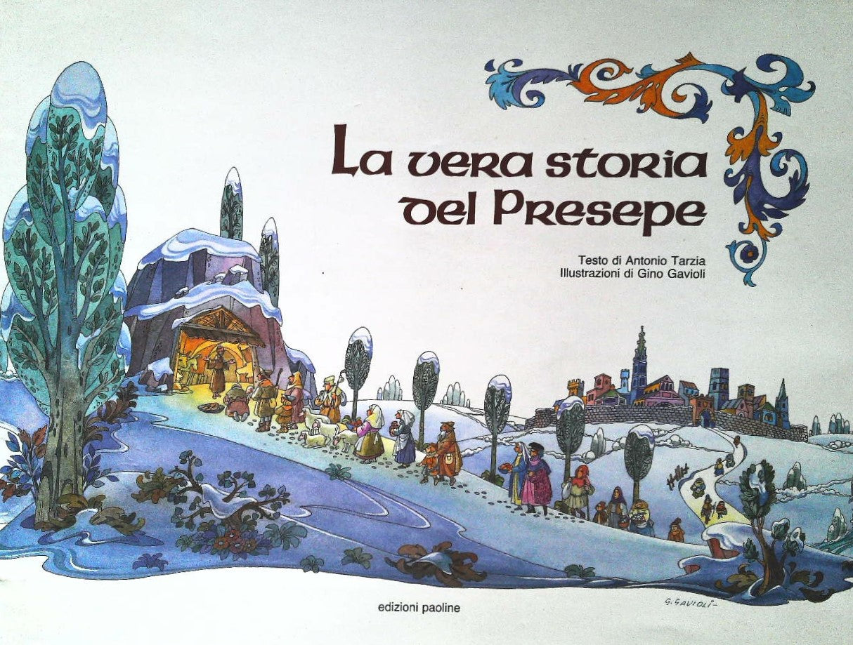 LB- LA VERA STORIA DEL PRESEPE - ANTONIO TARZIA - PAOLINE --- 1987 - CS - ZFS319