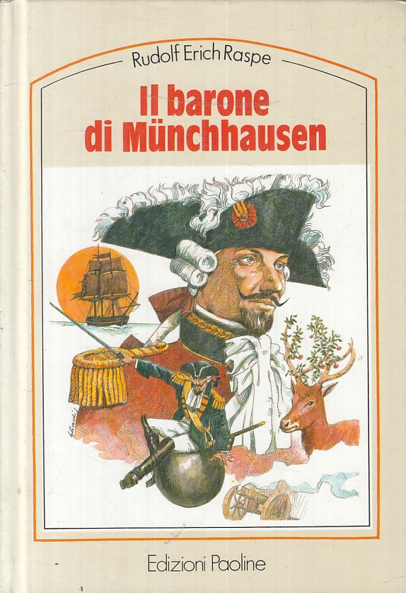 IL BARONE DI MUNCHHAUSEN - RUDOLF ERICH RASPE - PAOLINE --- 1989 - C- ZFS418