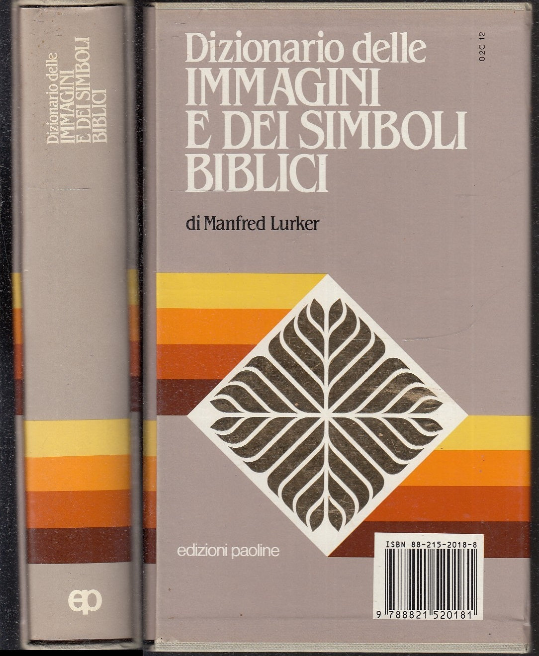 LZ- DIZIONARIO DELLE IMMAGINI E SIMBOLI BIBLICI- LURKER- PAOLINE--- 1995- CS-XFS
