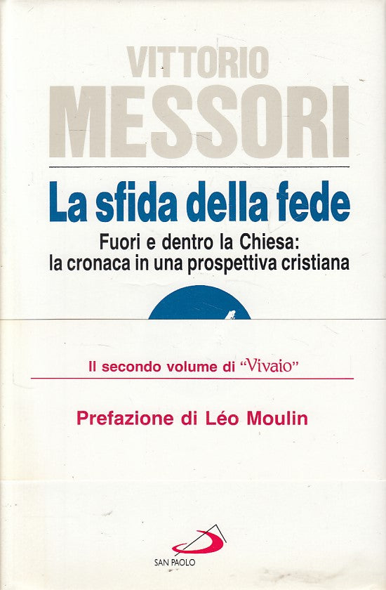LS- LA SFIDE DELLA FEDE - MESSORI - SAN PAOLO - VIVAIO -- 1993 - CS - YFS87