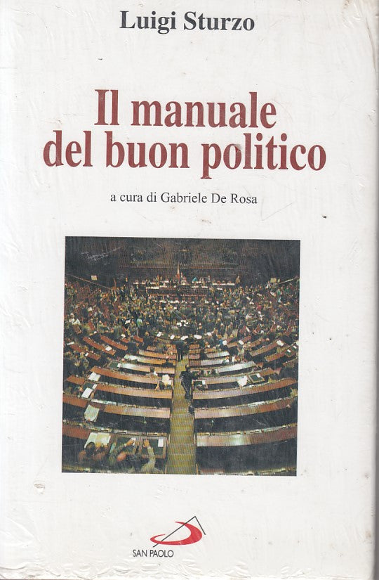 LS- IL MANUALE DEL BUON POLITICO - STURZO - SAN PAOLO --- 1996 - CS - YFS326