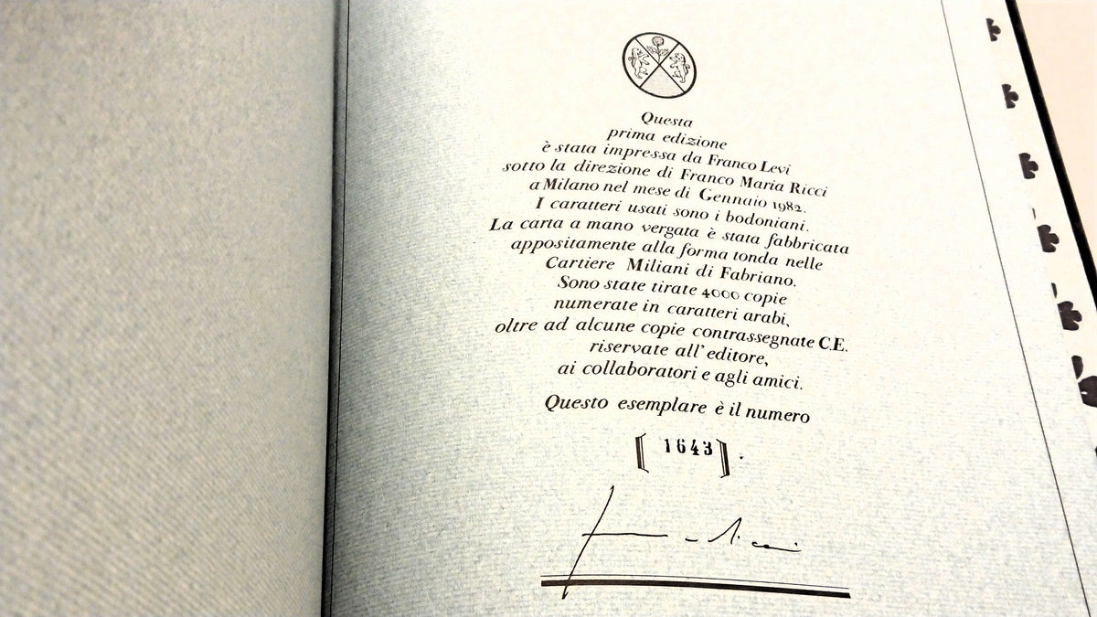 Il tesoro- Bella Bessard- FMR I segni dell'uomo- 1a ed. numerata- cofanetto- XFS