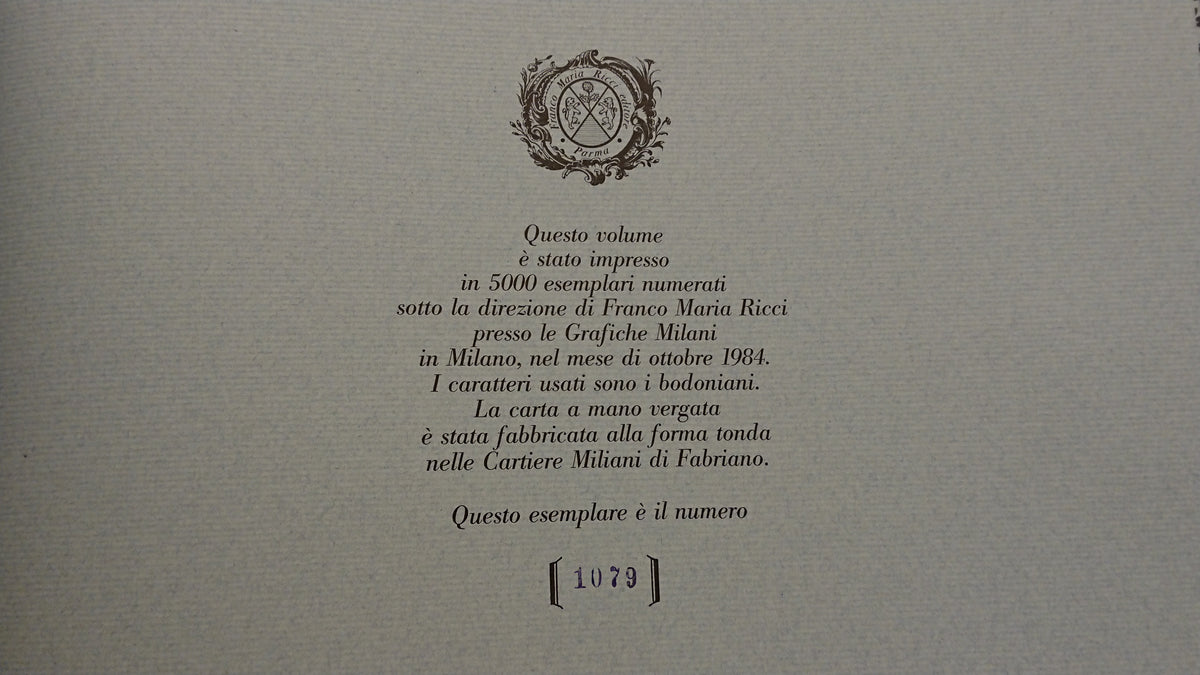Musca Depicta- Andre' Chastel- FMR Quadreria- 1a ed. numerata- cofanetto- XFS