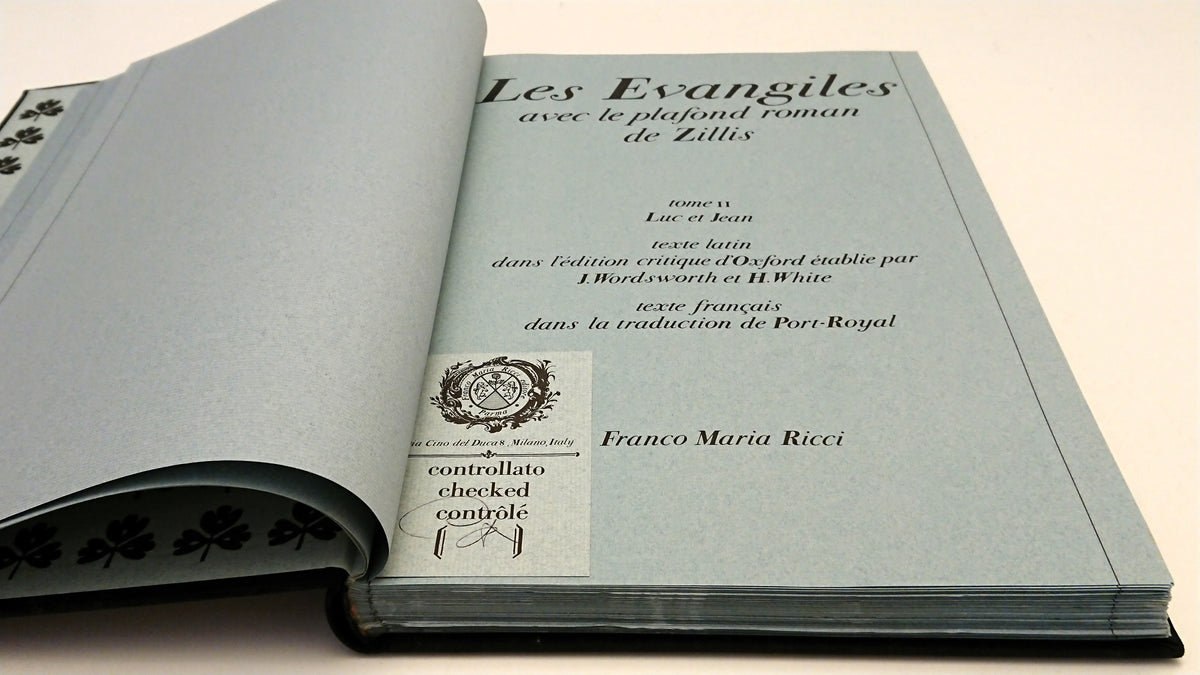 LTT- Les Evangiles- FMR signes homme segni dell'uomo - 1a ed. - cofanetto- XFS