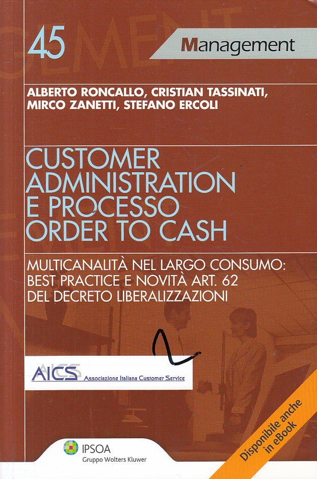 LZ- COSTUMER ADMINISTRATION ORDER TO CASH-- IPSOA- MANAGEMENT-- 2011 - B - ZFS66