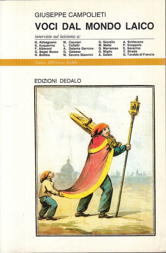 LS- VOCE DAL MONDO LAICO - CAMPOLIETI - DEDALO - BIBLIOTECA -- 1992 - B - YTS487