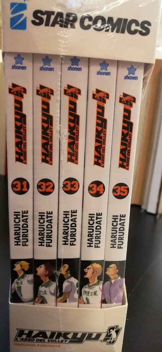 FM- HAIKYU COLLECTION PACK 6 (31/35) -- STAR COMICS -- B - S23