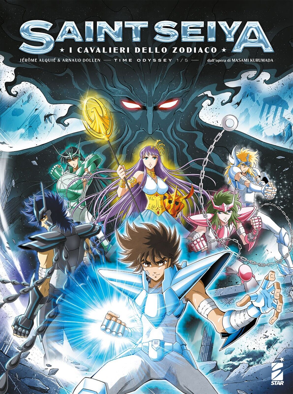 FV- SAINT SEIYA I CAVALIERI DELLO ZODIACO TIME ODYSSEY 1/5-- STAR COMICS-- C-N23