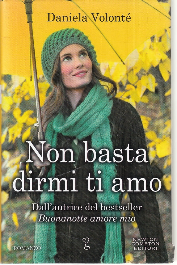 LN- NON BASTA DIRMI TI AMO- DANIELA VOLONTE'- NEWTON COMPTON--- 2017- CS- ZFS407