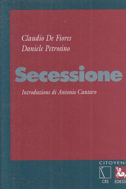 LS- SECESSIONE - DE FIORES PETROSINO - EDIESSE - CITOYENS -- 1996 - B - YTS627