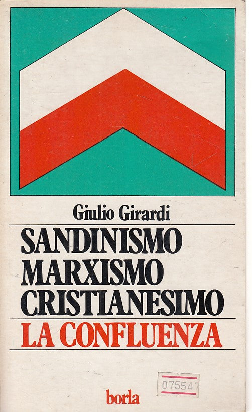 LS- SANDISISMO MARXISMO CRISTIANESIMO LA CONFLUENZA-- BORLA --- 1986 - B - ZDS65