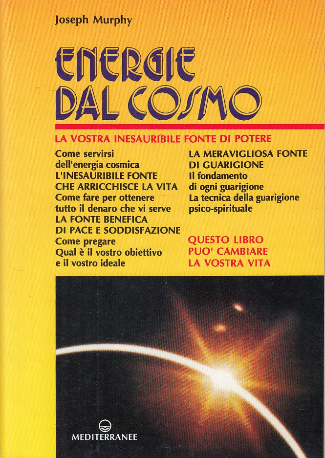 LS- ENERGIE DAL COSMO - JOSEPH MURPHY - MEDITERRANEE --- 1993 - B - YDS500