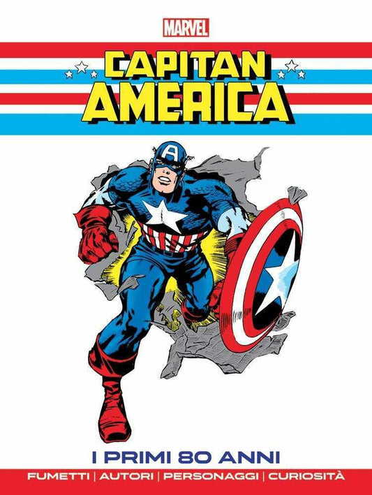 FV- CAPITAN AMERICA I PRIMI 80 ANNI CARTONATO - LICARI RIZZO - PANINI -- C - R23