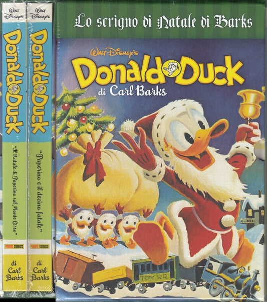 FD- DONALD DUCK LO SCRIGNO DI NATALE DI CARL BARKS 2 VOLUMI-- PANINI- 2022-C-A23