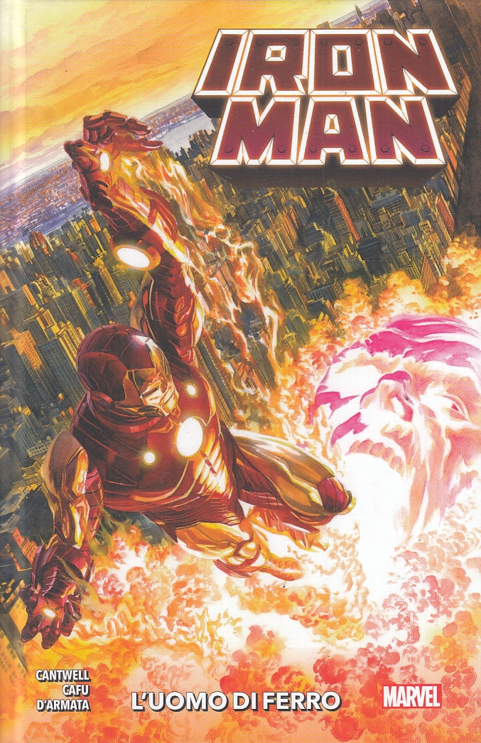 FV- IRON MAN 1 L'UOMO DI FERRO CARTONATO RARO -- PANINI -- C - F23