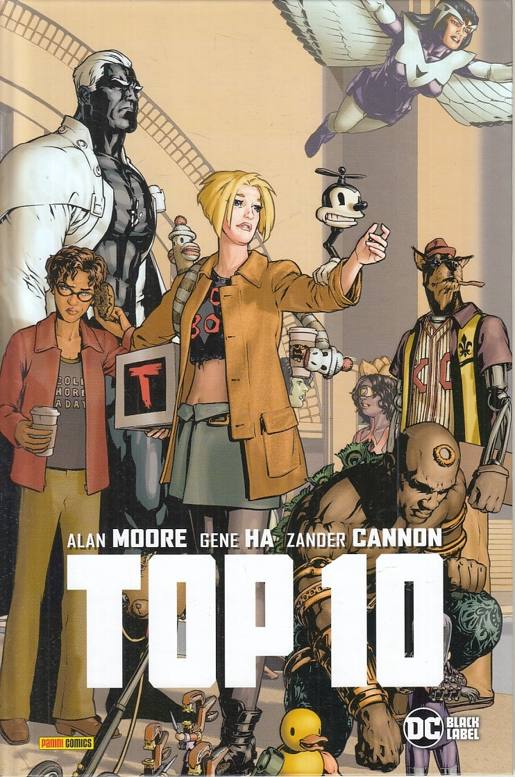 FV- TOP 10 - ALAN MOORE GENE HA ZANDER CANNON - PANINI DC COMICS -- C - A23