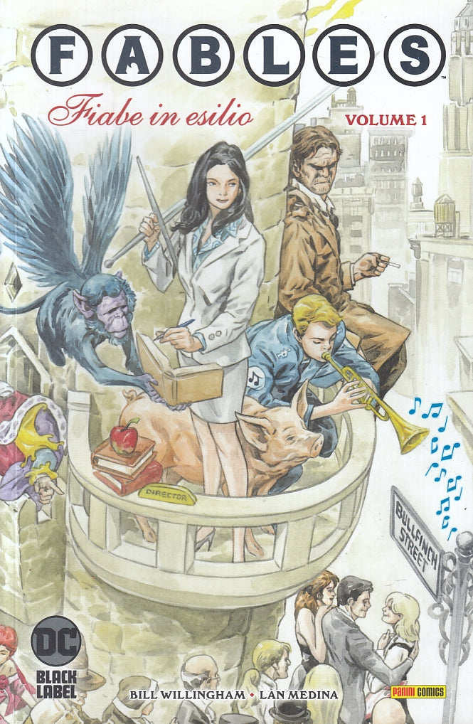 FV- FABLES VOLUME 1 FIABE IN ESILIO- WILLINGHAM- PANINI DC BLACK LABEL-- B - A23