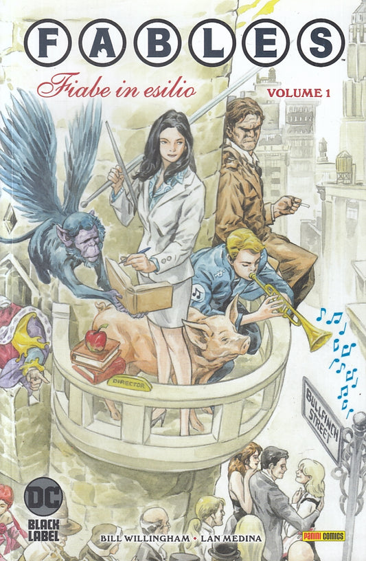 FV- FABLES VOLUME 1 FIABE IN ESILIO- WILLINGHAM- PANINI DC BLACK LABEL-- B - A23