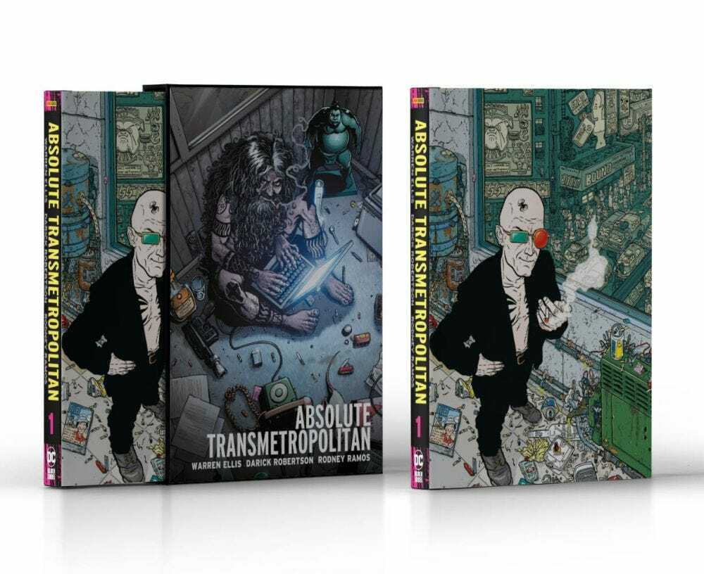 FV- ABSOLUTE TRANSMETROPOLITAN 1 - ELLIS ROBERTSON - PANINI DC BLACK LABEL - L23