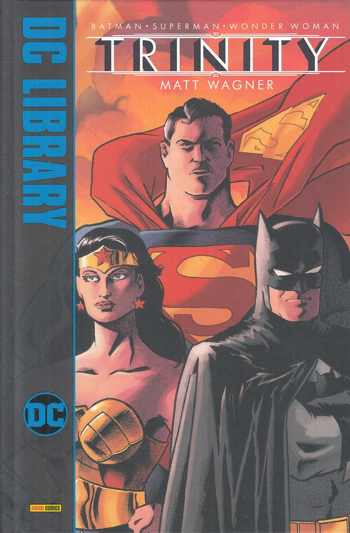 FV- DC LIBRARY BATMAN SUPERMAN WONDER WOMAN TRINITY -- PANINI DC COMICS-- C- A23