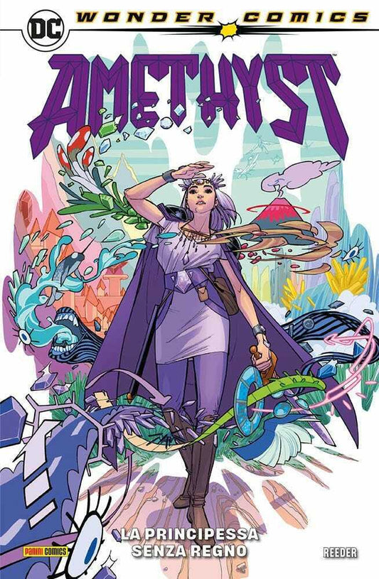 FV- WONDER COMICS AMETHYST LA PRINCIPESSA SENZA REGNO -- PANINI DC -- B- R23