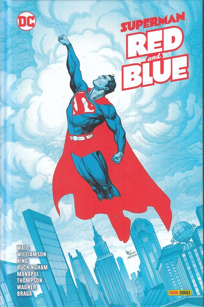 FV- SUPERMAN RED AND BLUE -- PANINI DC - 2021 - C - VVX