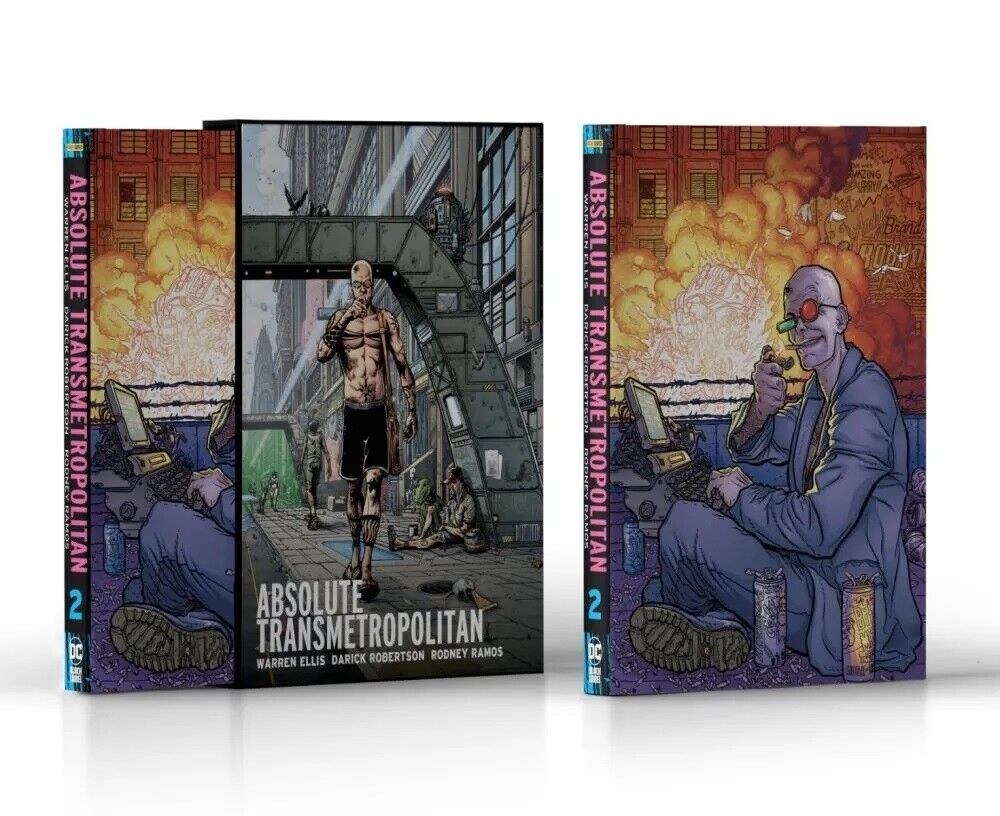 FV- ABSOLUTE TRANSMETROPOLITAN 2 - ELLIS ROBERTSON - PANINI DC BLACK LABEL - L23