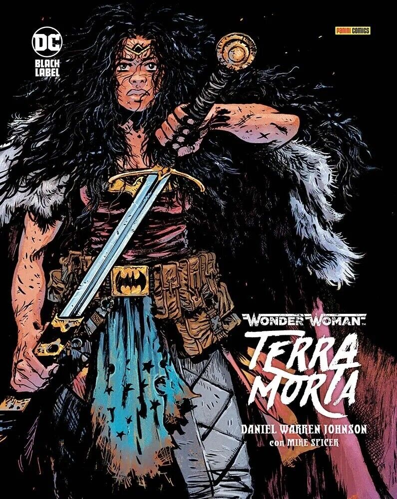 FV- WONDER WOMAN TERRA MORTA CARTONATO - WARREN JOHNSON - PANINI - 2023- CS- M23