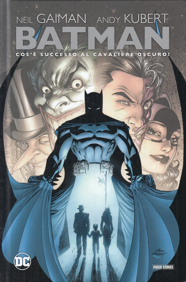 FV- BATMAN COS'E' SUCCESSO AL CAVALIERE OSCURO- GAIMAN- PANINI DC COMICS-- C-A23
