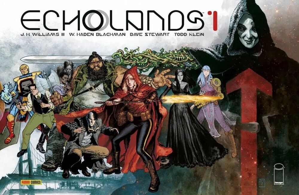 FV- ECHOLANDS VOLUME 1 IN FUGA CARTONATO -- PANINI COMICS IMAGE - 2023 - C - L23