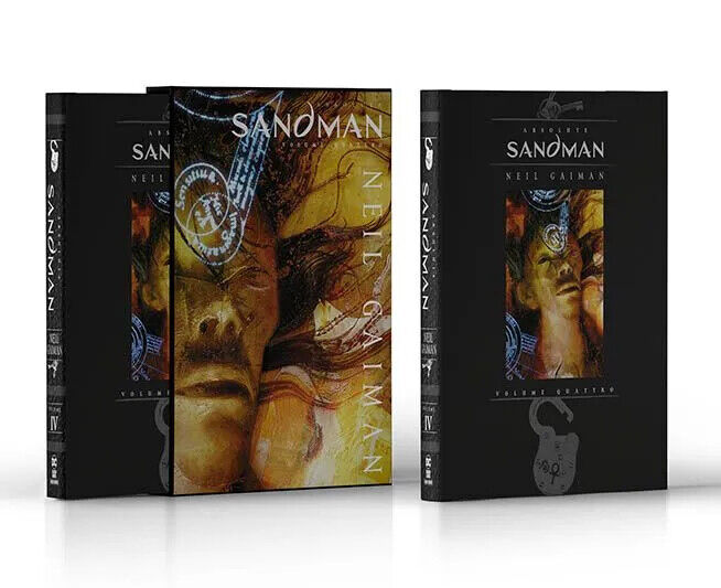 FV- ABSOLUTE SANDMAN VOLUME IV 4 - NEIL GAIMAN - PANINI DC BLACK LABEL -- C- A24