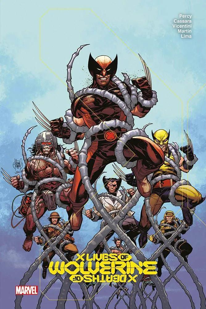 FV- X LIVES X DEATH OF WOLVERINE -- PANINI DIRECT MARVEL DELUXE --- 2023- C- B24
