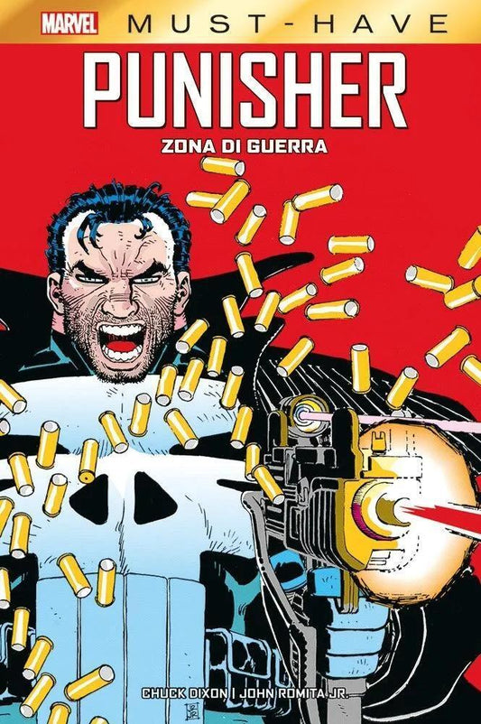 FV- PUNISHER ZONA DI GUERRA MUST-HAVE CARTONATO- JOHN ROMITA JR.- PANINI- C- E24