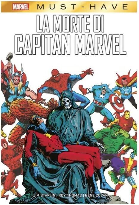 FV- MUST HAVE LA MORTE DI CAPITAN MARVEL CARTONATO -- PANINI - 2023 - C - D24