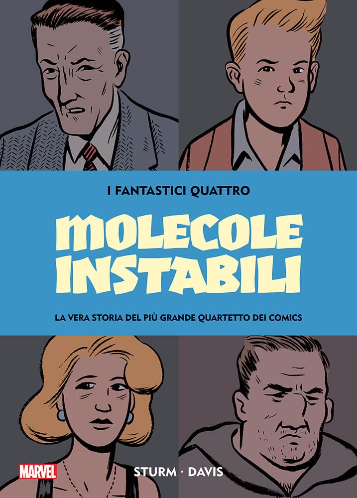 FV- I FANTASTICI QUATTRO MOLECOLE INSTABILI - STURM DAVIS - PANINI MAVEL- B- G24