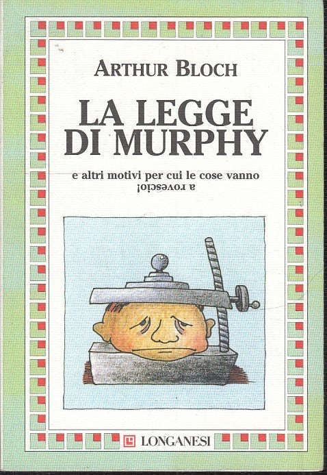 LN2- LA LEGGE DI MURPHY - ARTHUR BLOCH - LONGANESI - B - JXS43