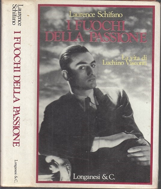 LS- I FUOCHI DELLA PASSIONE VITA LUCHINO VISCONTI - SCHIFANO---- 1988- CS- XFS20