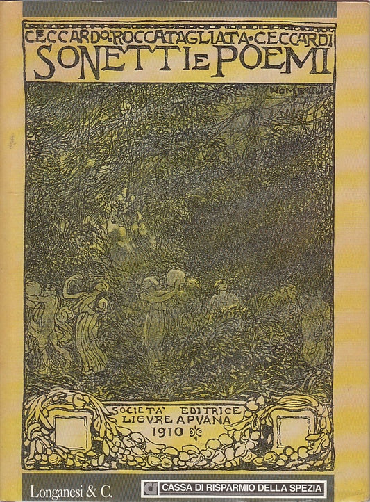 LN- SONETTI E POEMI - CECCARDI - LONGANESI - I MARMI -- 1995 - CS - ZFS132