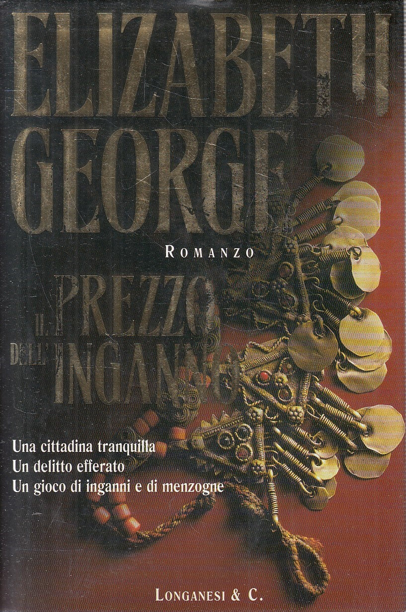 LN2- IL PREZZO DELL'INGANNO - ELIZABETH GEORGE - LONGANESI - CS - JXS272