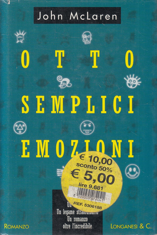 LN2- OTTO SEMPLICI EMOZIONI - JOHN MCLAREN - LONGANESI - CS - JXS240