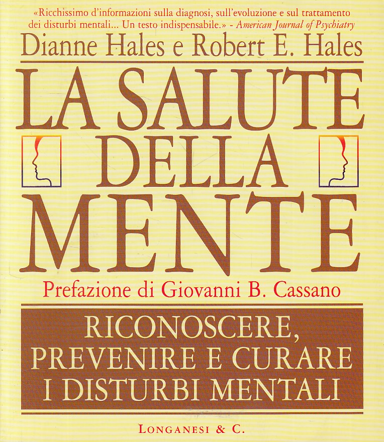 LZ- LA SALUTE DELLA MENTE - HALES - LONGANESI - CAMMEO -- 1998 - B - ZFS644