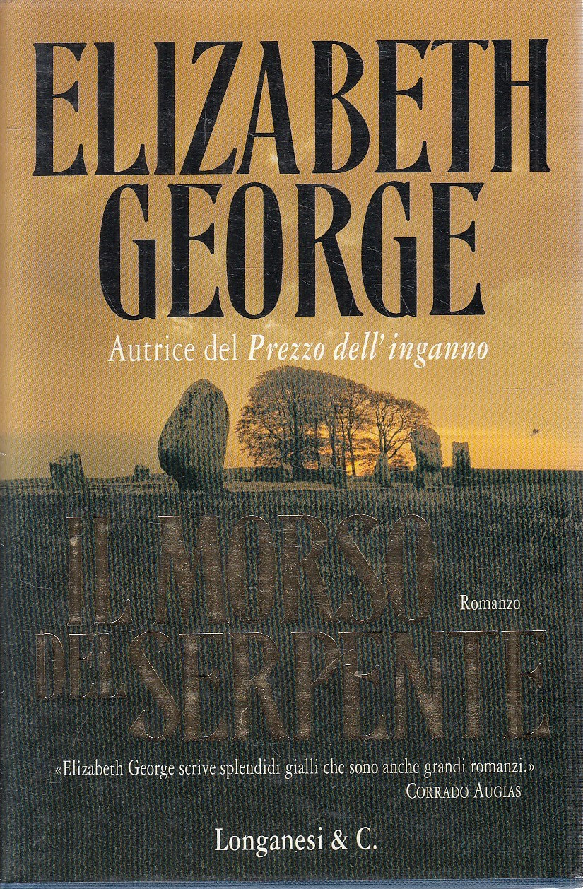 IL MORSO DEL SERPENTE - ELIZABETH GEORGE - LONGANESI - CS - JXS286