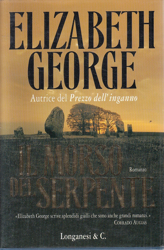 IL MORSO DEL SERPENTE - ELIZABETH GEORGE - LONGANESI - CS - JXS286